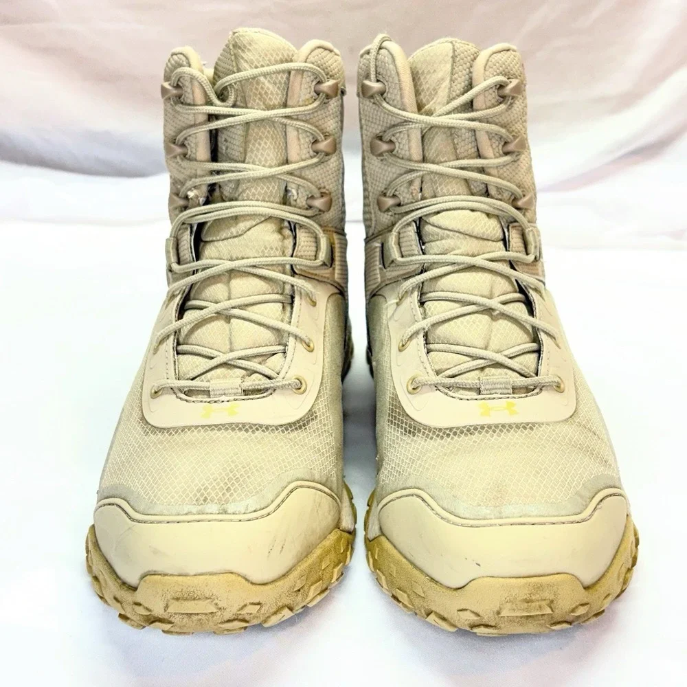 Under Armour Valsetz RTS 1.5 Tactical Boots Men Sz US 9 Coyote Brown 3021034-200